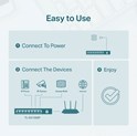 TP-Link 8-port Gigabit PoE preklopnik (Switch), 8×10/100/1000M RJ45 ports, 4×PoE ports, metalno kućište (53W)