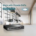 TP-Link 8-port Gigabit PoE preklopnik (Switch), 8×10/100/1000M RJ45 ports, 4×PoE ports, metalno kućište (53W)