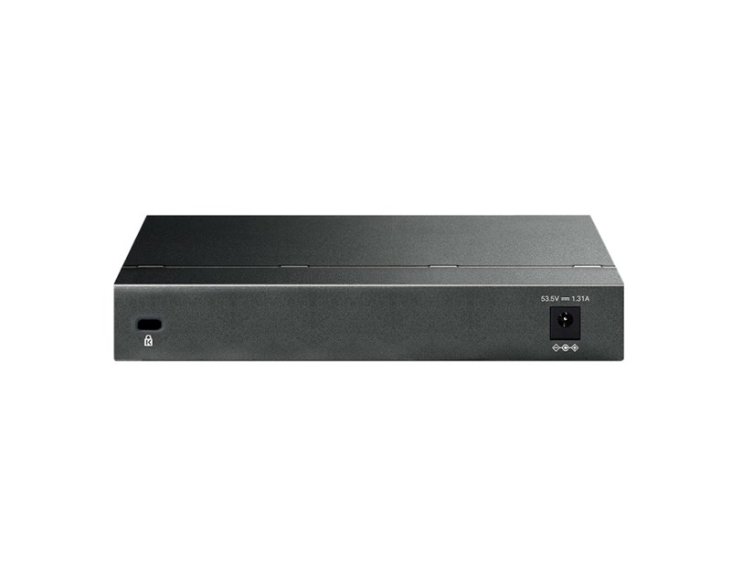 TP-Link 8-port Gigabit PoE Easy Smart preklopnik (Switch), 8×10/100/1000M RJ45, 4×PoE+, metalno kućište, 13" (64W)