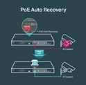 TP-Link 16-port Desktop PoE+ preklopnik (Switch), 16×10/100M RJ45 PoE, 2×10/100/1000M RJ45, 2×SFP Gigabit Combo, metalno kućište (194W)