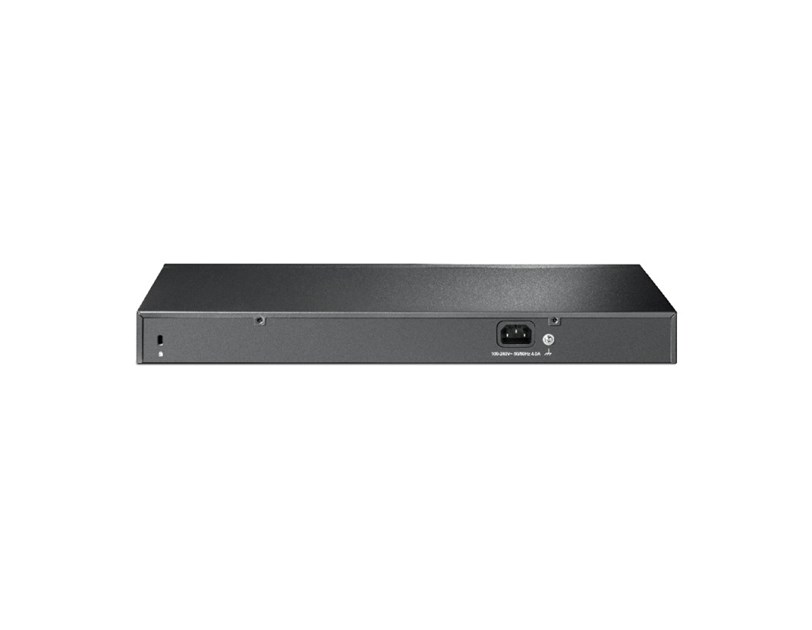 TP-Link JetStream 16-port Gigabit EasySmart PoE+ preklopnik (Switch), 16×10/100/1000M RJ45 PoE, 2×SFP Gigabit, 1U 19" rack-mount kućište (192W)