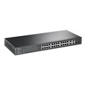 TP-Link Omada JetStream 24-Port PoE+ Smart preklopnik (Switch), 24×10/100M, 2×G-LAN, 2×G SFP, 1U 19" rackmount (250W)