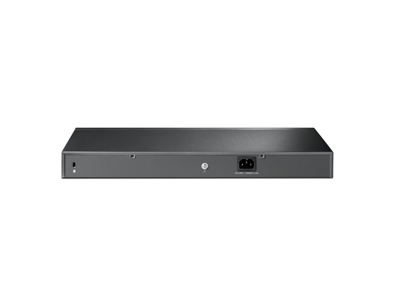 TP-Link Omada JetStream 24-Port PoE+ Smart preklopnik (Switch), 24×10/100M, 2×G-LAN, 2×G SFP, 1U 19" rackmount (250W)