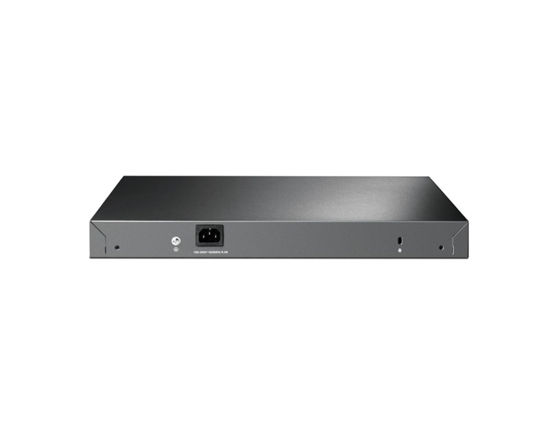 TP-Link Omada JetStream 28-port Gigabit L2+ upravljiv PoE+ preklopnik (Switch), 24×10/100/1000M RJ45 ports, 4×Gbit SFP, RJ45/Micro-USB Console port, 1U 19" rack mount (384W)