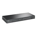 TP-Link Omada JetStream 8-port 2.5Gbit L2+ upravljiv PoE+ preklopnik (Switch), 8×2.5G RJ45 PoE+, 2×10G SFP+, RJ45/Micro-USB Console port, 1U 19" rack mount (240W)