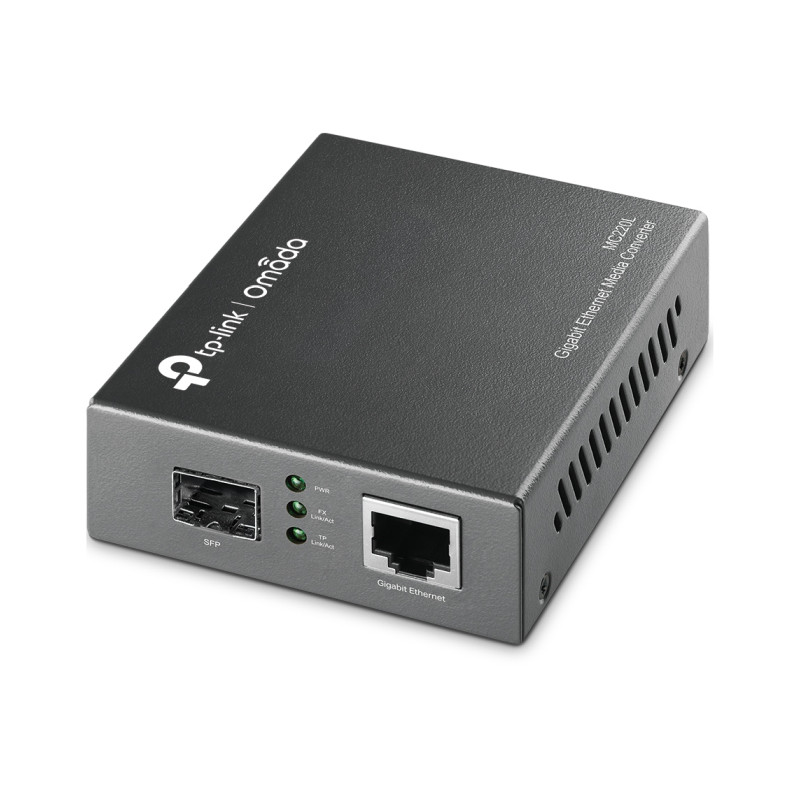 TP-Link Gigabit optički pretvarač 1000M RJ45 u 1000M, Full-Duplex, SFP slot po...