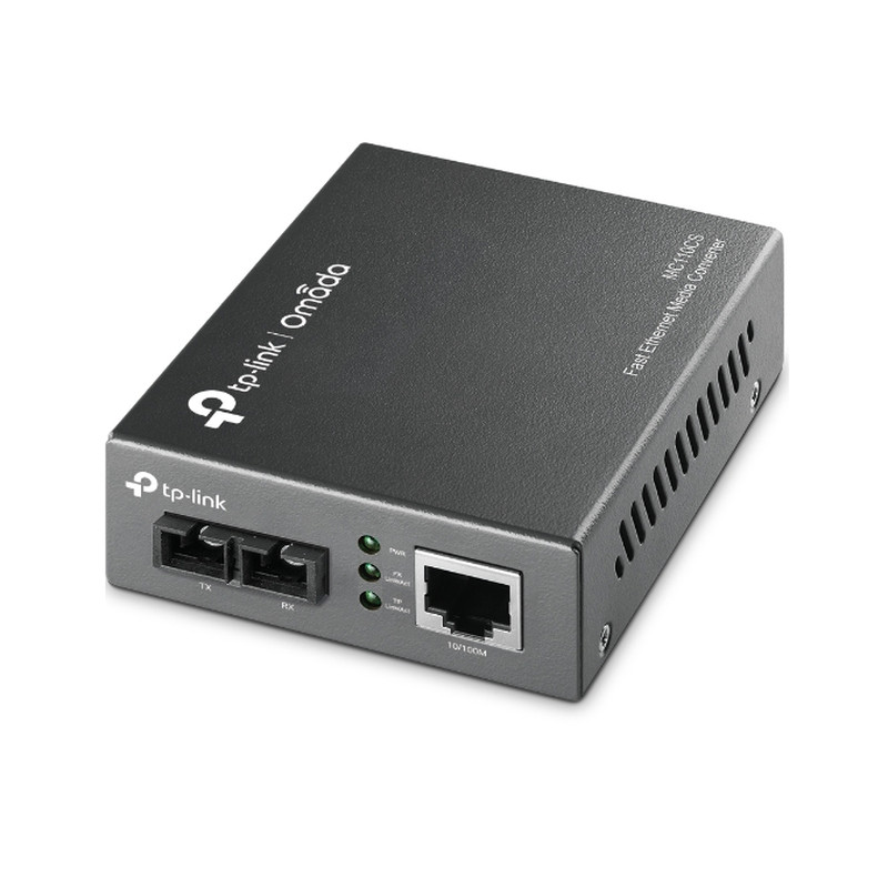 TP-Link 100M optički pretvarač, 10/100M RJ45 u 100M single-mod SC, Full-duplex...