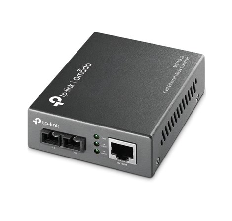TP-Link 100M optički pretvarač, 10/100M RJ45 u 100M single-mod SC, Full-duplex, do 20km
