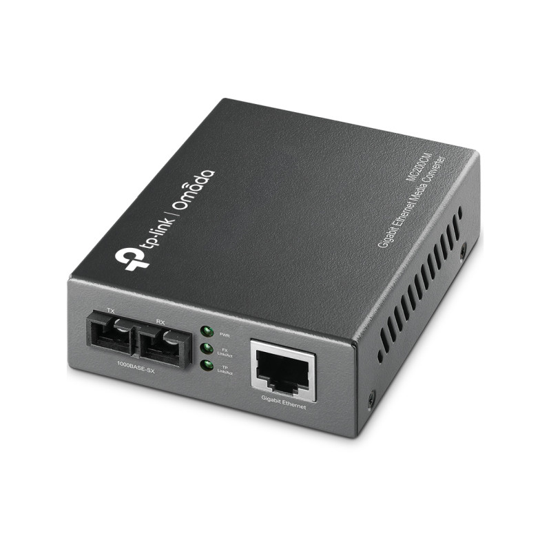 TP-Link Gigabit optički pretvarač 1000M RJ45 u 1000M multi-mod SC, Full-duplex...