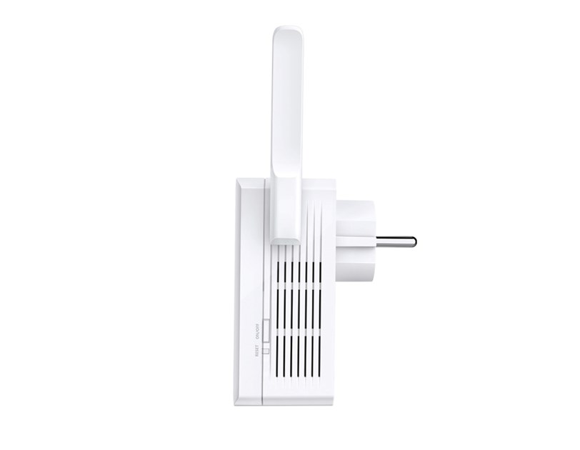 TP-Link bežični pojačivač dometa (Universal Range Extender) 300Mbps, (2.4GHz), 802.11b/g/n, 1×RJ45 10/100, 2×vanjske antene fiksne, range extender tipka, dodatna utičnica
