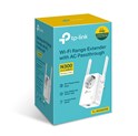 TP-Link bežični pojačivač dometa (Universal Range Extender) 300Mbps, (2.4GHz), 802.11b/g/n, 1×RJ45 10/100, 2×vanjske antene fiksne, range extender tipka, dodatna utičnica