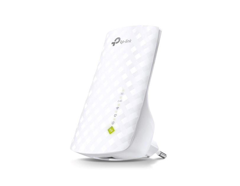 TP-Link AC750 bežični pojačivač dometa (Range Extender), Dual Band 433Mbps(5GHz)/300Mbps(2.4GHz), 802.11ac/a/b/g/n, 1×LAN, Range extender mod, 3× interna antena