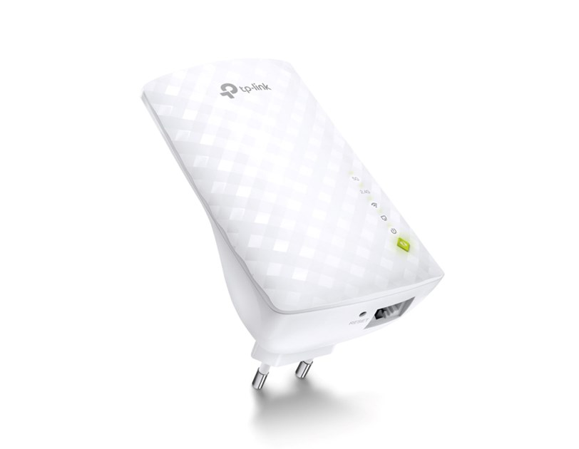 TP-Link AC750 bežični pojačivač dometa (Range Extender), Dual Band 433Mbps(5GHz)/300Mbps(2.4GHz), 802.11ac/a/b/g/n, 1×LAN, Range extender mod, 3× interna antena