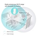 TP-Link AC750 bežični pojačivač dometa (Range Extender), Dual Band 433Mbps(5GHz)/300Mbps(2.4GHz), 802.11ac/a/b/g/n, 1×LAN, Range extender mod, 3× interna antena
