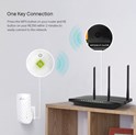 TP-Link AC750 bežični pojačivač dometa (Range Extender), Dual Band 433Mbps(5GHz)/300Mbps(2.4GHz), 802.11ac/a/b/g/n, 1×LAN, Range extender mod, 3× interna antena