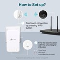 TP-Link AC1200 bežični pojačivač dometa (Mesh Range Extender), Dual Band 300Mbps/867Mbps (2.4GHz/5GHz), 802.11ac/a/b/g/n, Range extender mod, 2×unutarnje antene