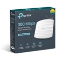 TP-Link Omada bežična pristupna točka zidna/stropna (AP) 300Mbps (2.4GHz), 1×LAN, 802.11b/g/n, podrška za Pasive PoE, AP Mode, Multi-SSID, WMM, 2×4dBi interna antena