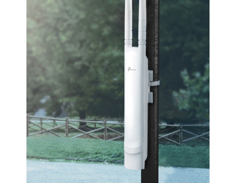 TP-Link Omada bežična pristupna točka zidna/stropna vanjska (AP) 300Mbps (2.4GHz), LAN, 802.11b/g/n, podrška za Pasive PoE, 5dBi vanjska Omni antena, IP65