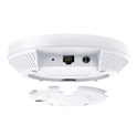 TP-Link Omada AX1800 bežična pristupna točka stropna Dual-Band Wi-Fi 6 (AP), 574Mbps/1201Mbps (2.4GHz/5GHz), 802.11ax/ac/n/g/b/a, 1×G-LAN, podrška za PoE, 4×interna antena