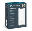 TP-Link AX1800 bežična pristupna točka zidna/stropna Dual-Band Wi-Fi 6 (AP) 574Mbps/1201Mbps (2.4GHz/5GHz), 802.11ax/ac/n/g/b/a, 1×G-LAN, podrška za PoE, 4×interna antena