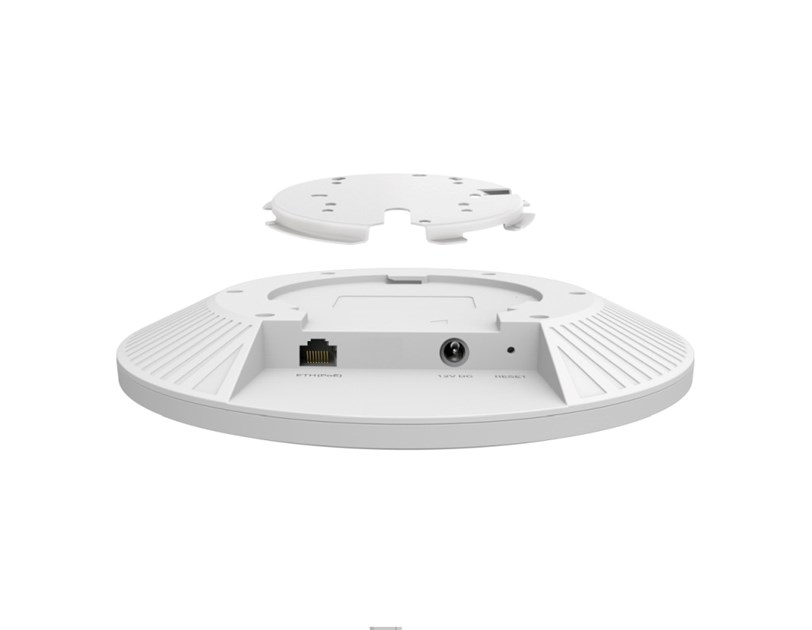 TP-Link Omada AX3600 bežična pristupna točka zidna/stropna Dual-Band Wi-Fi 6 (AP) 1148Mbps/2402Mbps (2.4GHz/5GHz), 802.11ax/ac/n/g/b/a, 1×2.5Gbps LAN, podrška za PoE, 8×interna antena