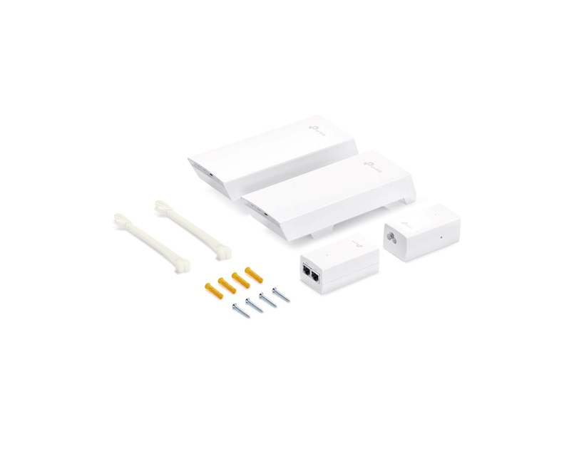 TP-Link Omada bežična pristupna točka vanjska (AP) 1km, 867Mbps (5GHz), IEEE 802.11 a/b/g/n/ac, podrška za Pasive PoE, 3×LAN, 2×2 11.0 dBi usmjeriva antena