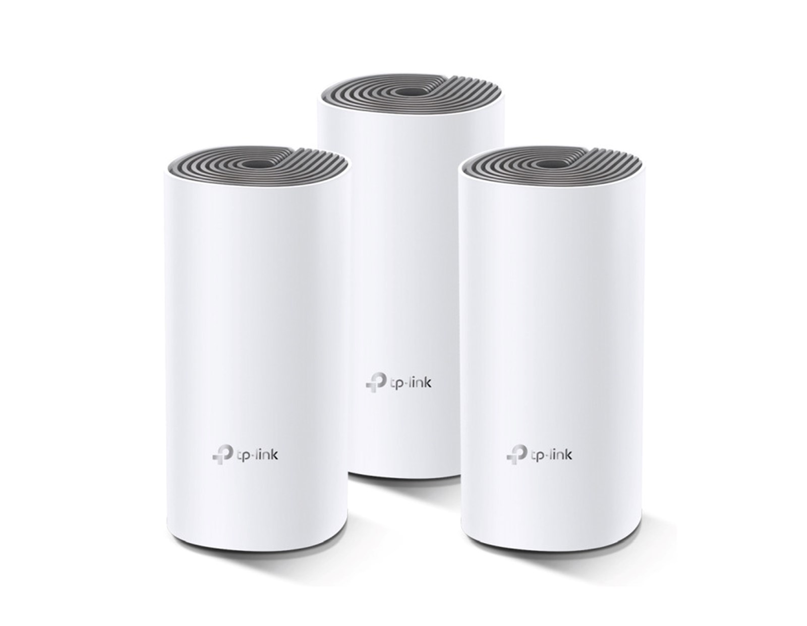 TP-Link AC1200 Deco E4 (3 pack) Mesh Wi-Fi, Dual-Band 300Mbps/867Mbps (2.4GHz/5GHz), 2×LAN, 2×interna antena, Deco App