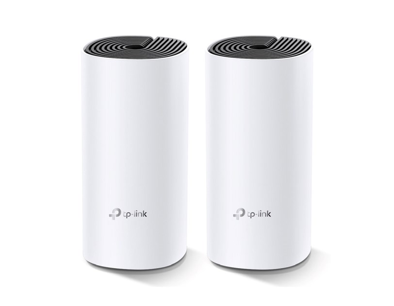 TP-Link AC1200 Deco M4 (2 pack) Mesh Wi-Fi, Dual-Band 300Mbps/867Mbps (2.4GHz/5GHz), 2×GLAN, 2×interna antena, Deco App