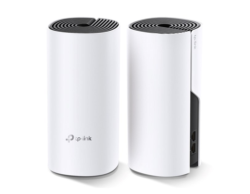 TP-Link AC1200 Deco M4 (2 pack) Mesh Wi-Fi, Dual-Band 300Mbps/867Mbps (2.4GHz/5GHz), 2×GLAN, 2×interna antena, Deco App