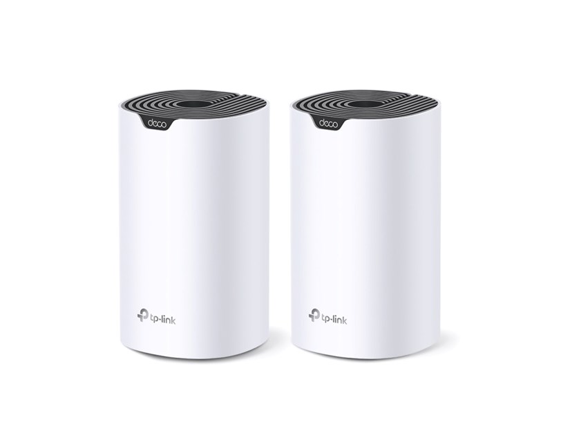 TP- Link AC1900 Deco S7 (2-pack) Mesh Wi-Fi, Dual-Band, 600 Mbps/1300 Mbps (2.4GHz/5GHz), 3×LAN, 3×interna antena, Deco App