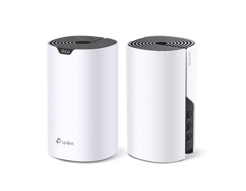TP- Link AC1900 Deco S7 (2-pack) Mesh Wi-Fi, Dual-Band, 600 Mbps/1300 Mbps (2.4GHz/5GHz), 3×LAN, 3×interna antena, Deco App