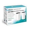 TP- Link AC1900 Deco S7 (2-pack) Mesh Wi-Fi, Dual-Band, 600 Mbps/1300 Mbps (2.4GHz/5GHz), 3×LAN, 3×interna antena, Deco App