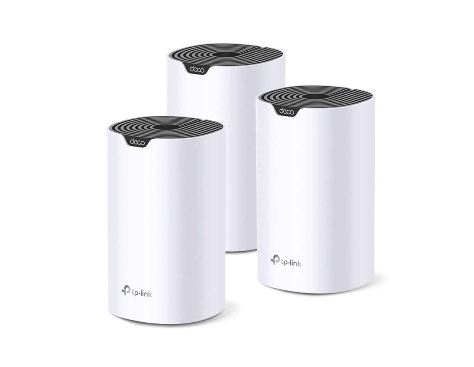 TP- Link AC1900 Deco S7 (3-pack) Mesh Wi-Fi, Dual-Band, 600 Mbps/1300 Mbps (2.4GHz/5GHz), 3×LAN, 3×interna antena, Deco App