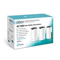 TP- Link AC1900 Deco S7 (3-pack) Mesh Wi-Fi, Dual-Band, 600 Mbps/1300 Mbps (2.4GHz/5GHz), 3×LAN, 3×interna antena, Deco App