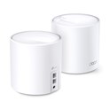 TP-Link AX1800 Deco X20 (2-pack), Whole Home Mesh Wi-Fi 6, 574Mbps/1201Mbps (2.4GHz/5GHz), 802.11ax/ac/n/a/b/g, 2×G-LAN, Deco App