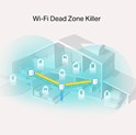 TP-Link AX1800 Deco X20 (3-pack), Dual-Band Mesh Wi-Fi 6, 574Mbps/1201Mbps (2.4GHz/5GHz), 802.11ax/ac/n/a/b/g, 2×G-LAN, Deco App
