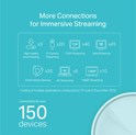 TP-Link AX1800 Deco X20 (3-pack), Dual-Band Mesh Wi-Fi 6, 574Mbps/1201Mbps (2.4GHz/5GHz), 802.11ax/ac/n/a/b/g, 2×G-LAN, Deco App