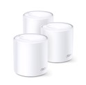 TP-Link AX5400 Deco X60 (3-pack), Dual-Band Mesh Wi-Fi 6, 574Mbps/2402Mbps (2.4GHz/5GHz), 802.11ax/ac/n/a/b/g, 2×G-LAN, Deco App
