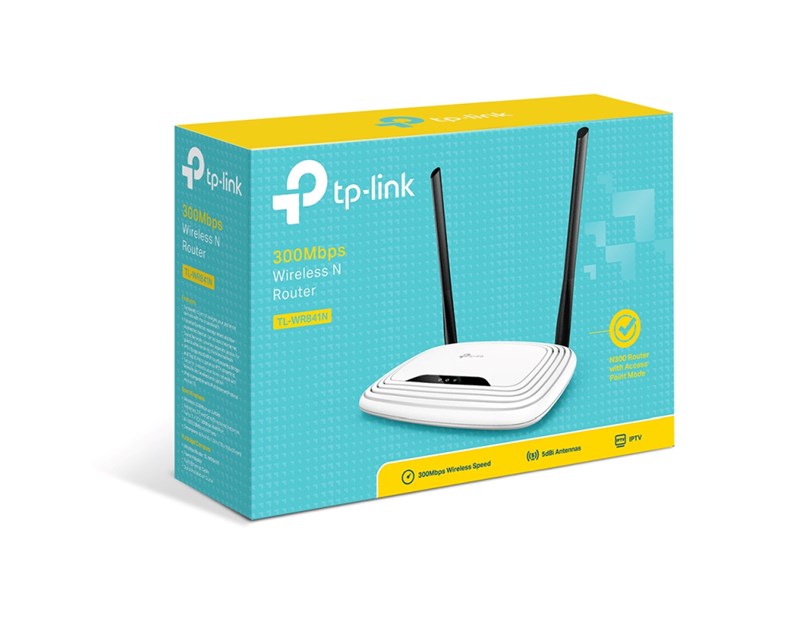 TP-Link bežični usmjerivač (Router) 300Mbps (2.4GHz), 802.11n/g/b, 1×WAN + 4×LAN, 2×antena