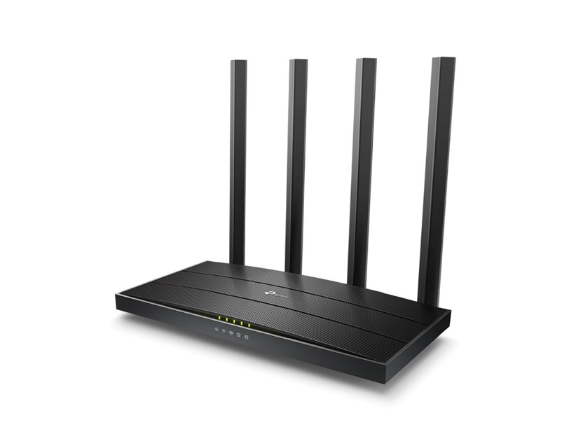 TP-Link AC1200 Archer C6 bežični usmjerivač (Dual-Band Gigabit Router) 300Mbps/867Mbps (2.4GHz/5GHz), 802.11a/b/g/n/ac,  1×G-WAN, 4×G-LAN, 4 antene 