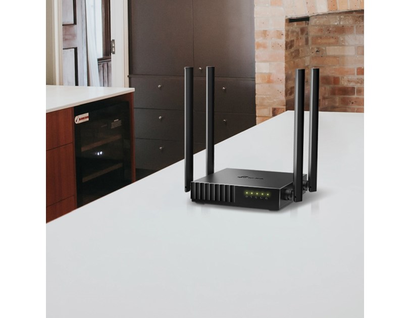 TP-Link AC1200 Archer C54 bežični usmjerivač (Dual-Band Router) 300Mbps/867Mbps (2.4GHz/5GHz), 802.11a/b/g/n/ac, 1×WAN, 4×LAN, 4xfiksne antene