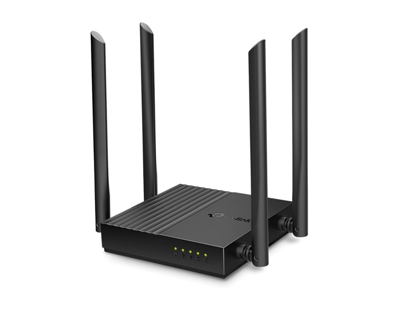 TP-Link AC1200 Archer C64 bežični usmjerivač (Dual-Band Gigabit Router) 400Mbps/867Mbps (2.4GHz/5GHz), 802.11a/b/g/n/ac,  1×G-WAN, 4×G-LAN, 4 antene 