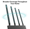 TP-Link AC1900 Archer C80 bežični usmjerivač (Dual-Band Router) 600Mbps/1300Mbps (2.4GHz/5GHz), 802.11a/b/g/n/ac, 1×G-WAN, 4×G-LAN, MU-MIMO, 4xfiksne antene