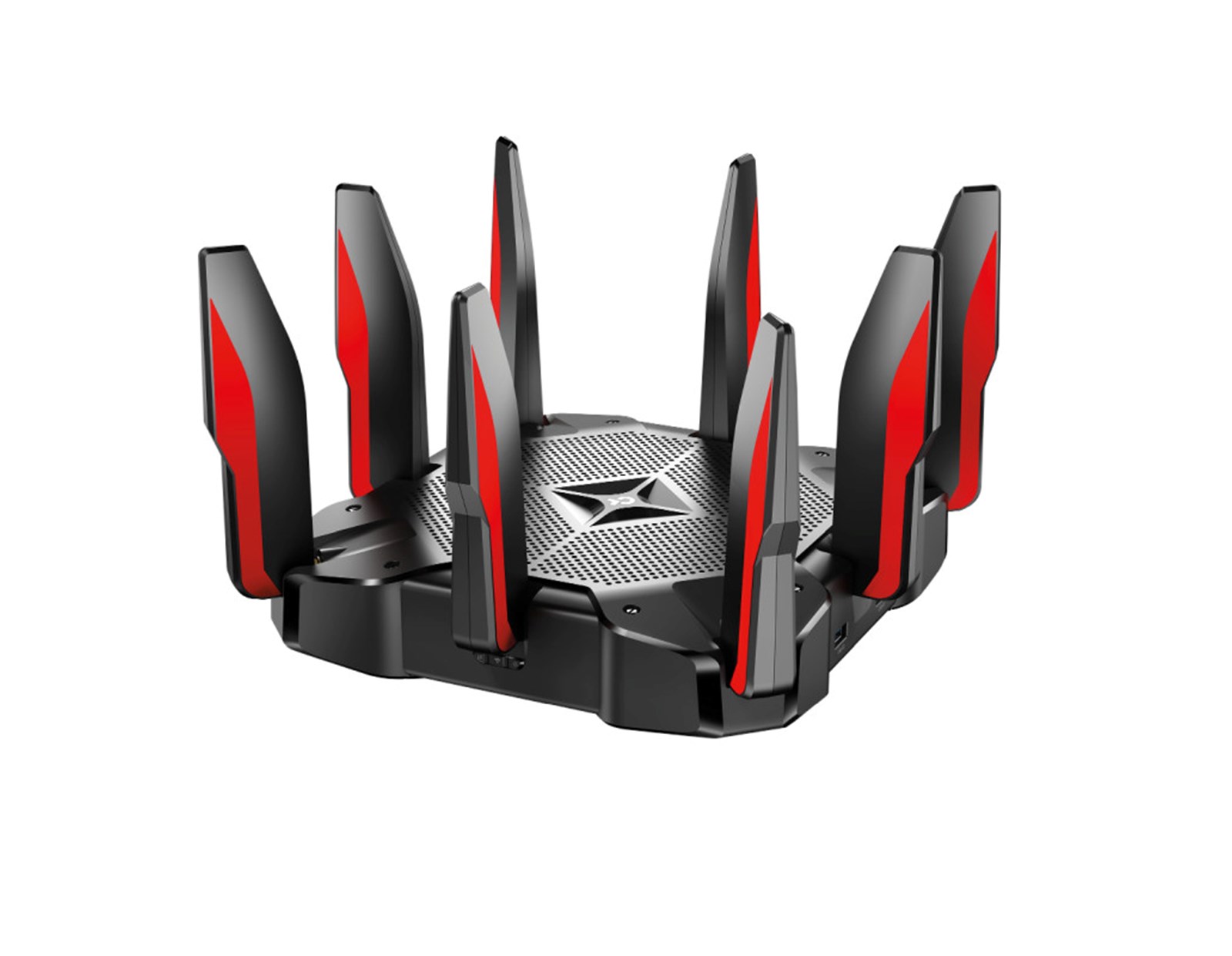 TP-Link AC5400 bežični usmjerivač (Tri-Band Gaming Router) 1000bps/2167Mbps×2 (2.4GHz/5GHz×2), 802.11a/b/g/n/ac, 802.3ab, 1×GWAN, 8×GLAN, 2×USB3.0, 8×fiksne antene