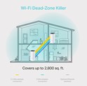 TP-Link AC1200 Deco M4 (3 pack) Mesh Wi-Fi, Dual-Band 300Mbps/867Mbps (2.4GHz/5GHz), 2×GLAN, 2×interna antena, Deco App