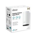 TP-Link AX3000 Deco X50-Outdoor, Dual-Band Mesh Wi-Fi 6, 574Mbps/2402Mbps (2.4GHz/5GHz), 802.11ax/ac/n/a/b/g, 2×G-LAN, IP65, Deco App