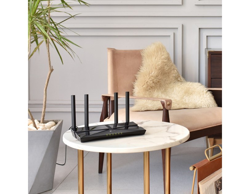 TP-Link AX1800 Archer AX23 bežični usmjerivač (Dual-Band Router Wi-Fi 6) 574Mbps/1201Mbps (2.4GHz/5GHz), 802.11ax/a/b/g/n/ac, 1×G-WAN, 4×G-LAN, 4×fiksne antene