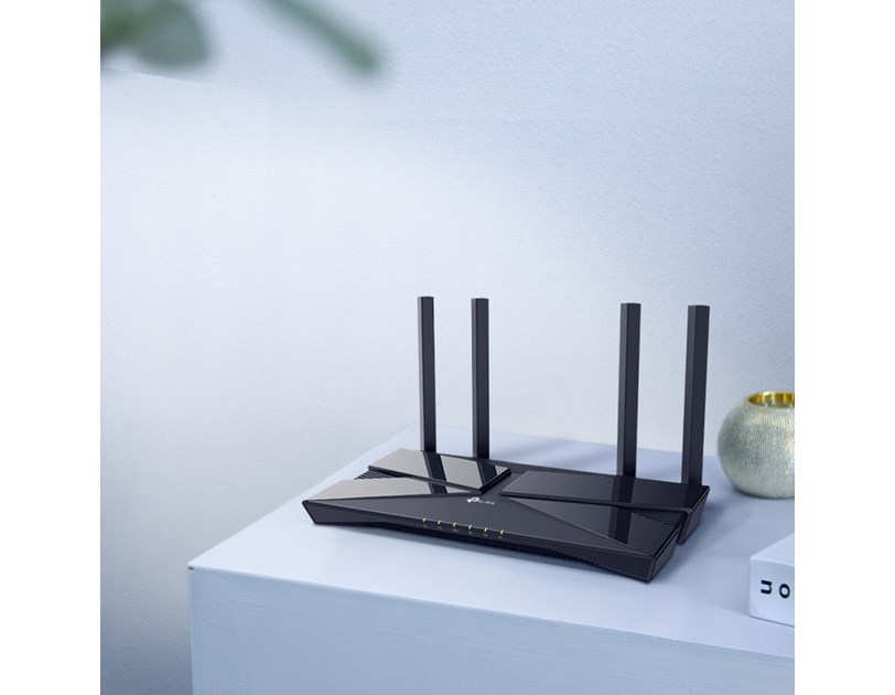 TP-Link AX1800 Archer AX23 bežični usmjerivač (Dual-Band Router Wi-Fi 6) 574Mbps/1201Mbps (2.4GHz/5GHz), 802.11ax/a/b/g/n/ac, 1×G-WAN, 4×G-LAN, 4×fiksne antene