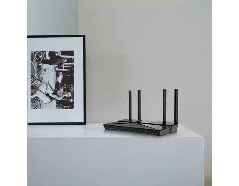 TP-Link AX1800 Archer AX23 bežični usmjerivač (Dual-Band Router Wi-Fi 6) 574Mbps/1201Mbps (2.4GHz/5GHz), 802.11ax/a/b/g/n/ac, 1×G-WAN, 4×G-LAN, 4×fiksne antene