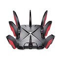 TP-Link Archer GX90 AX6600 bežični usmjerivač (Wi-Fi 6 Gaming Band, 2.5 Gbps žičana konekcija, 1.5 GHz Quad-Core CPU, Tether app, 8 x antena, Homecare sustav